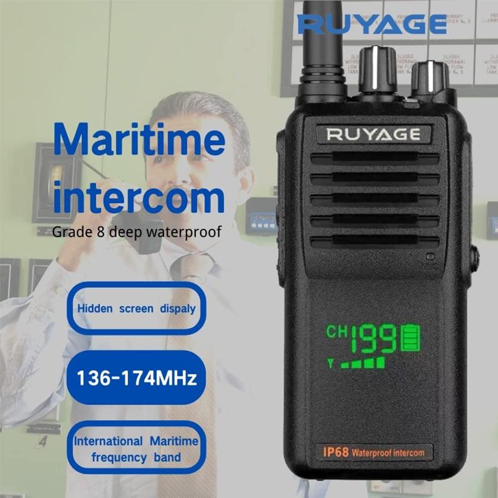 Ruyage Marine Radio Waterproof Walkie-Talkie(T30)