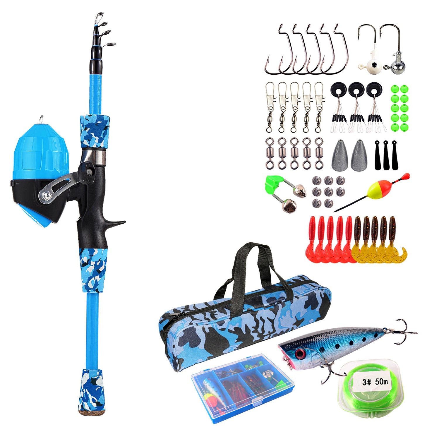 GBruno Kids Fishing Pole Set
