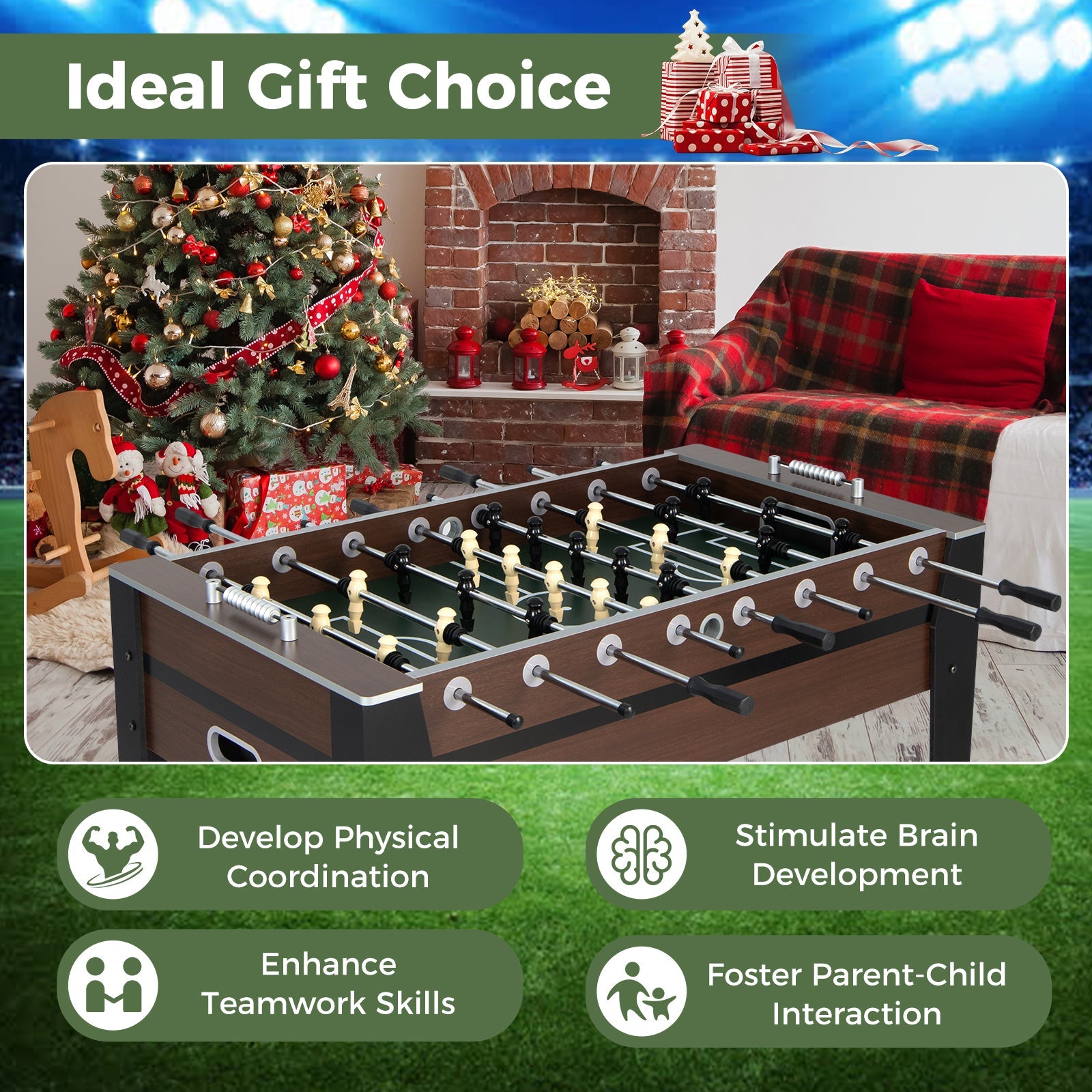 54 Inch Indoor Competition Game Soccer Table