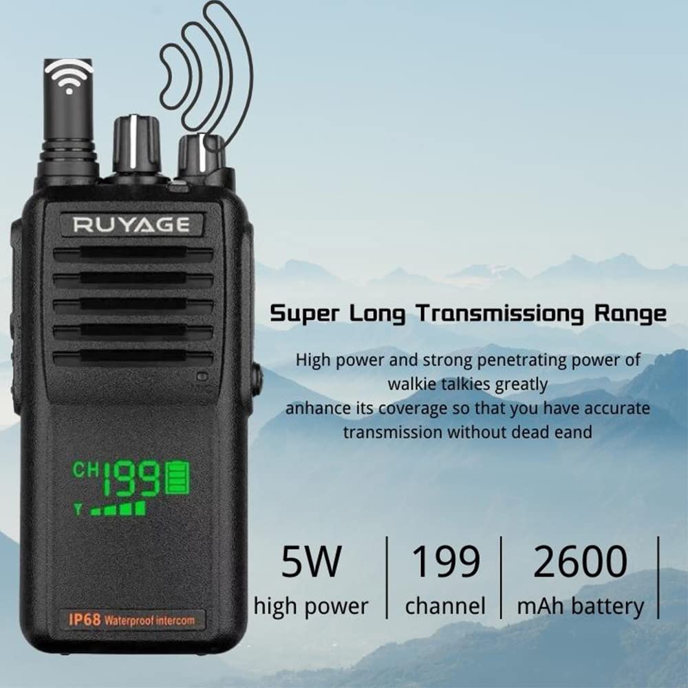 Ruyage Marine Radio Waterproof Walkie-Talkie(T30)
