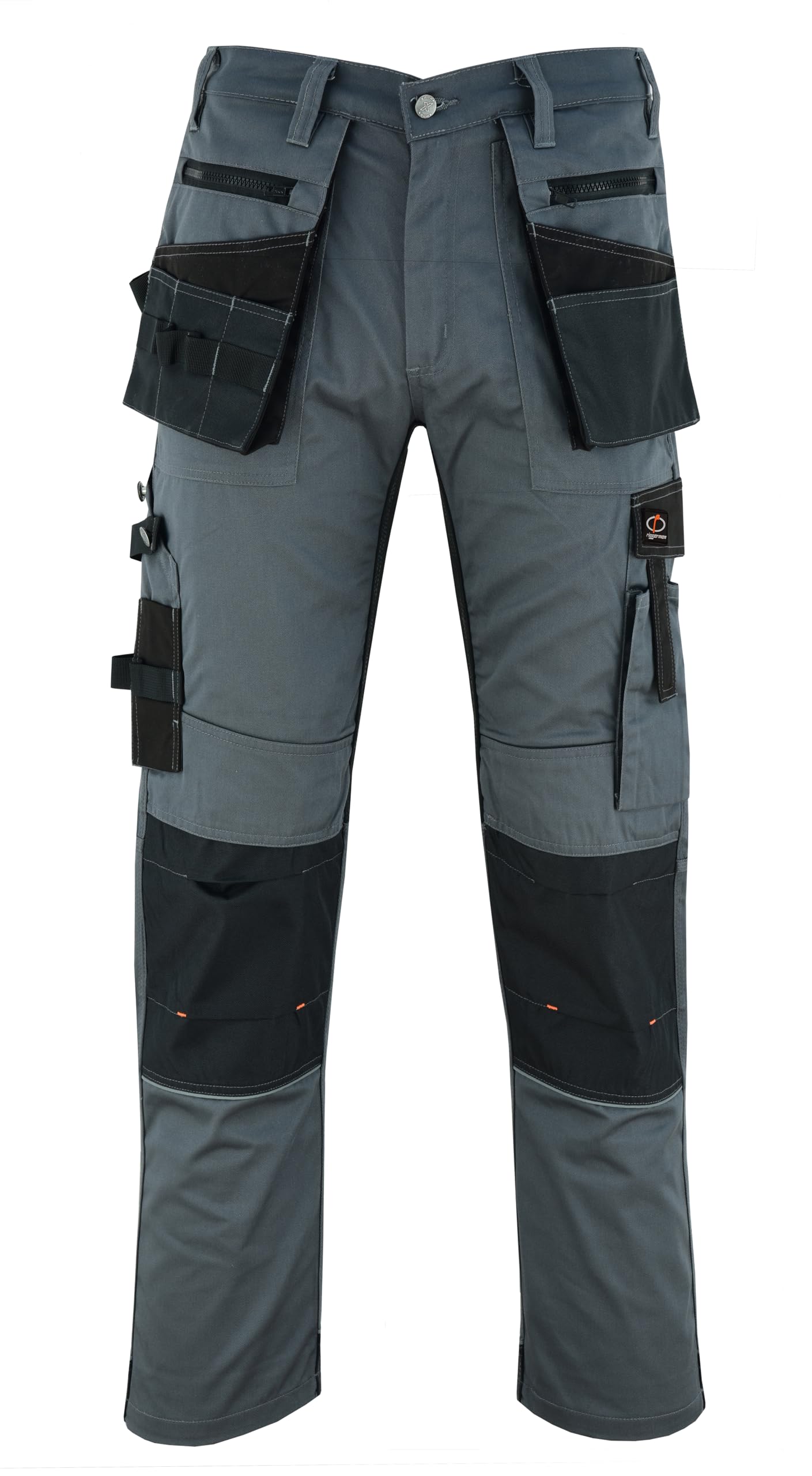 Riggermen Mens Work Pants Lightweight Cargo Tactical Trouser with Holster Pockets Relaxed Fit Safety Pants for Construction