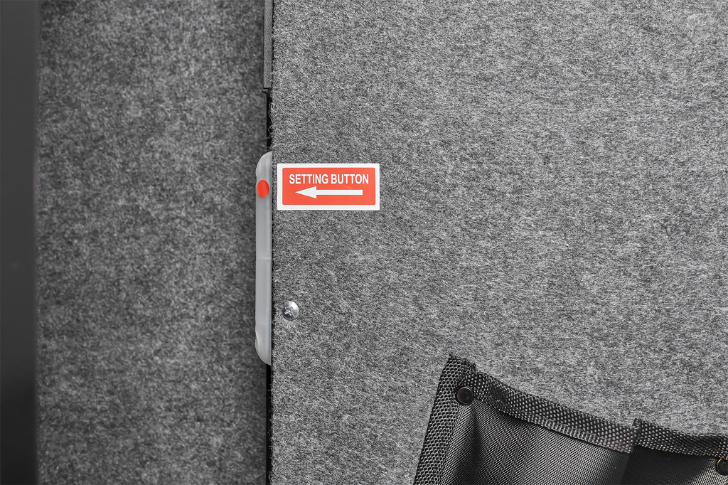 5 gun safes with 3 pistol pockets, quick access biometric adjustable heavy-duty gun rack mounted gun safes