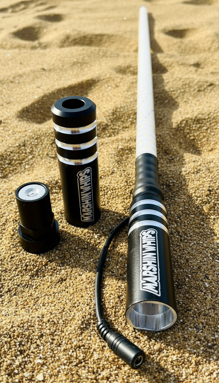 Game Changer LED Whip - Red, White & Blue Single Edition