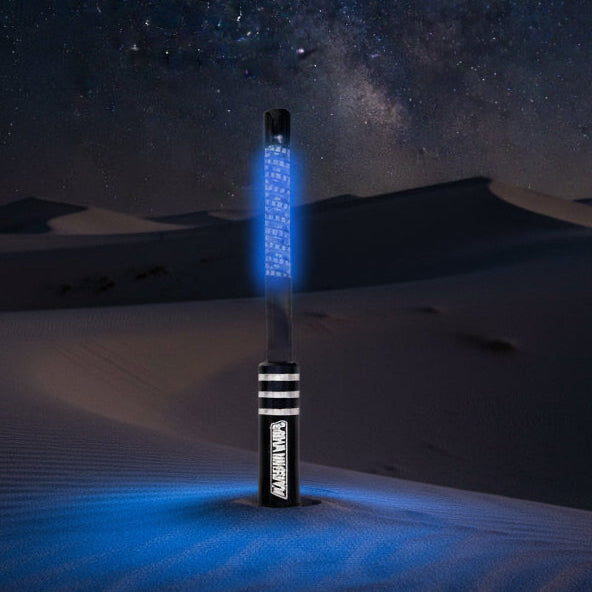 V2 Black Out LED Whip: The Ultimate Stealth Single