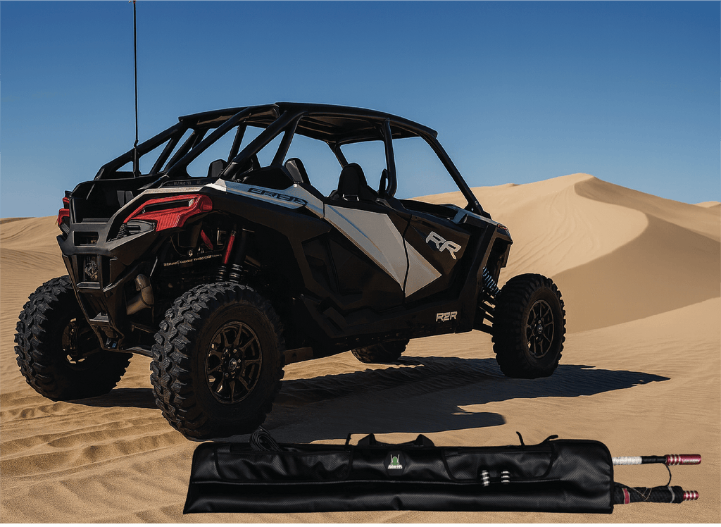 Marshin Whips Lighted Whip Carrying Bag – Dual Zipper Pocket Storage