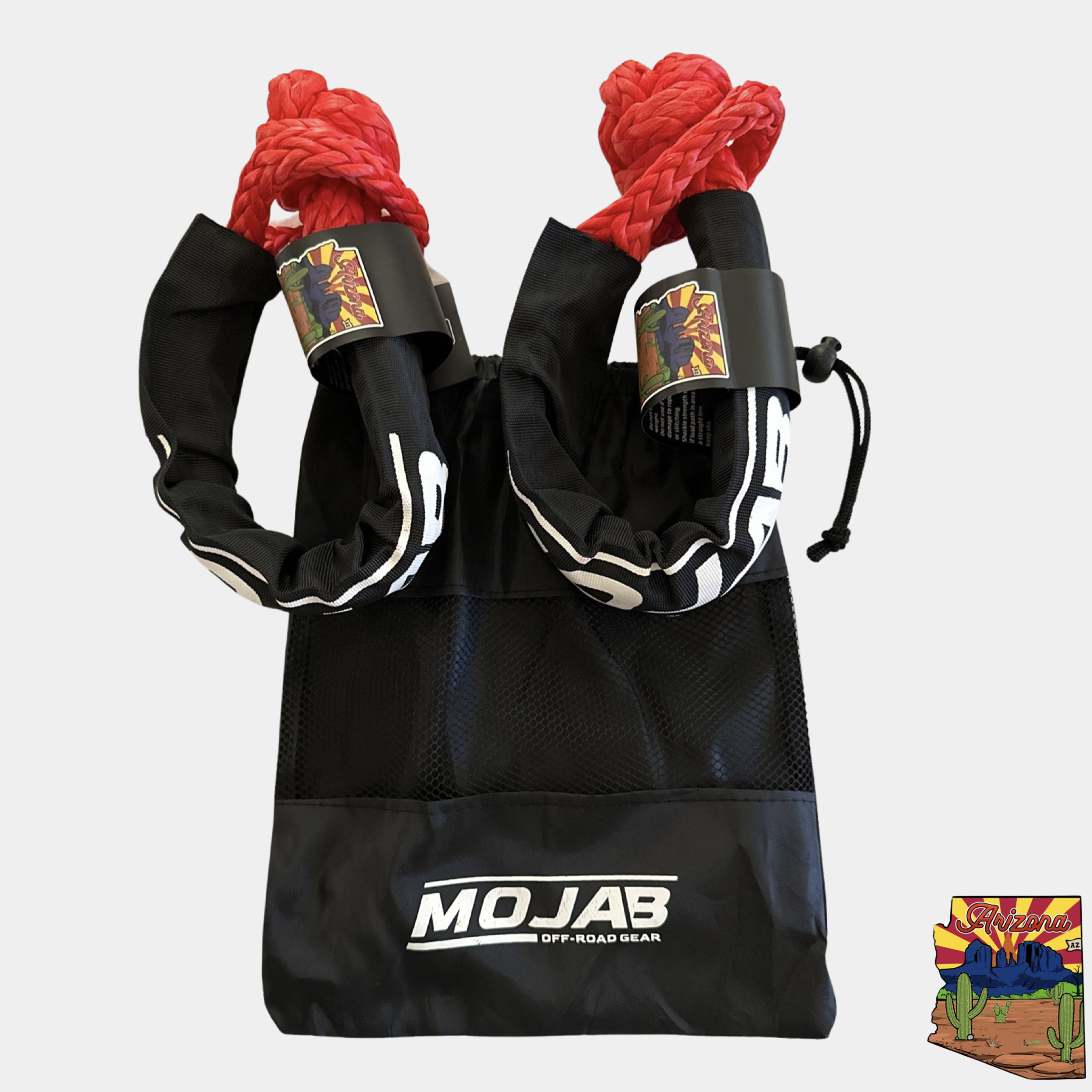 Soft Shackle 1/2'' x 22'' with sleeve and bag (Set of 2 Shackles) (Lifetime Warranty)