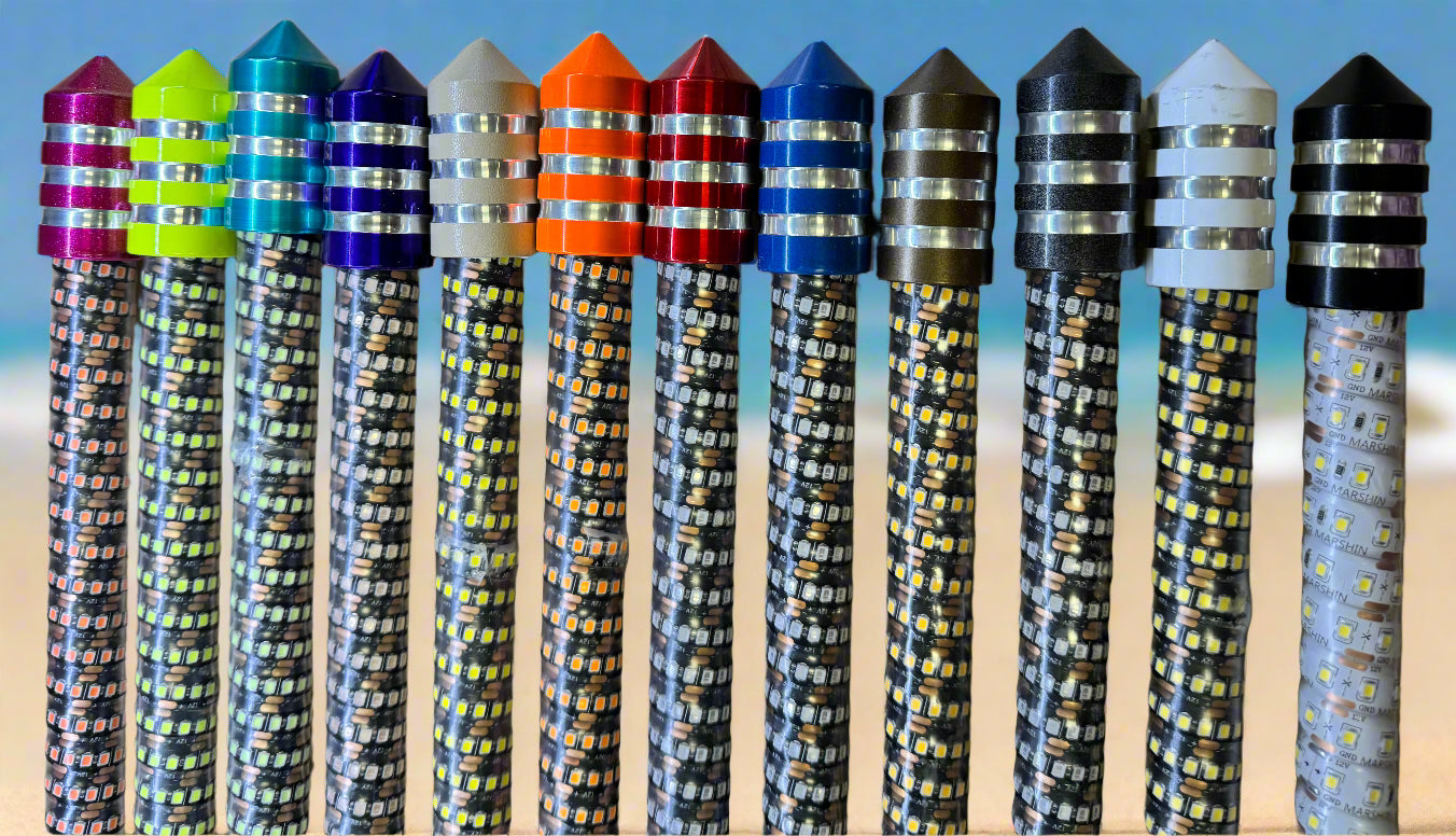 Game Changer LED Whip Set - Classic Black