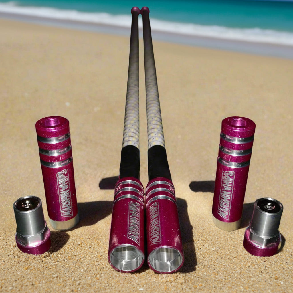 Game Changer LED Whip Set - Red, White & Blue Edition