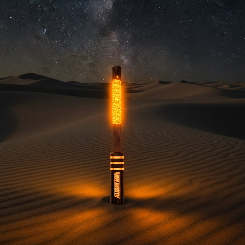 V2 Black Out LED Whip: The Ultimate Stealth Single