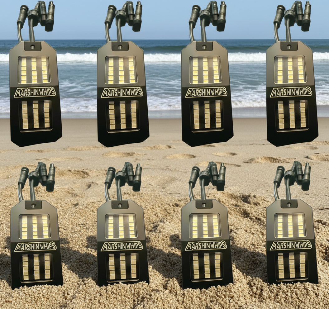 Marshin Whips Rosewell X-2 Billet RV Rocklights x16