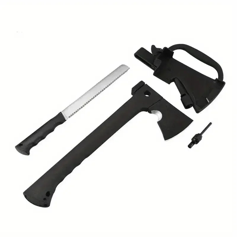 SurvivorPro: Axe & Saw Kit with Fire Starter