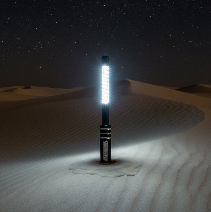 Game Changer LED Whip Set - Crystal Grey