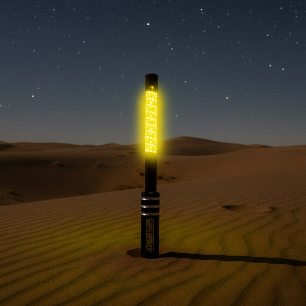 V2 Black Out LED Whip: The Ultimate Stealth Single