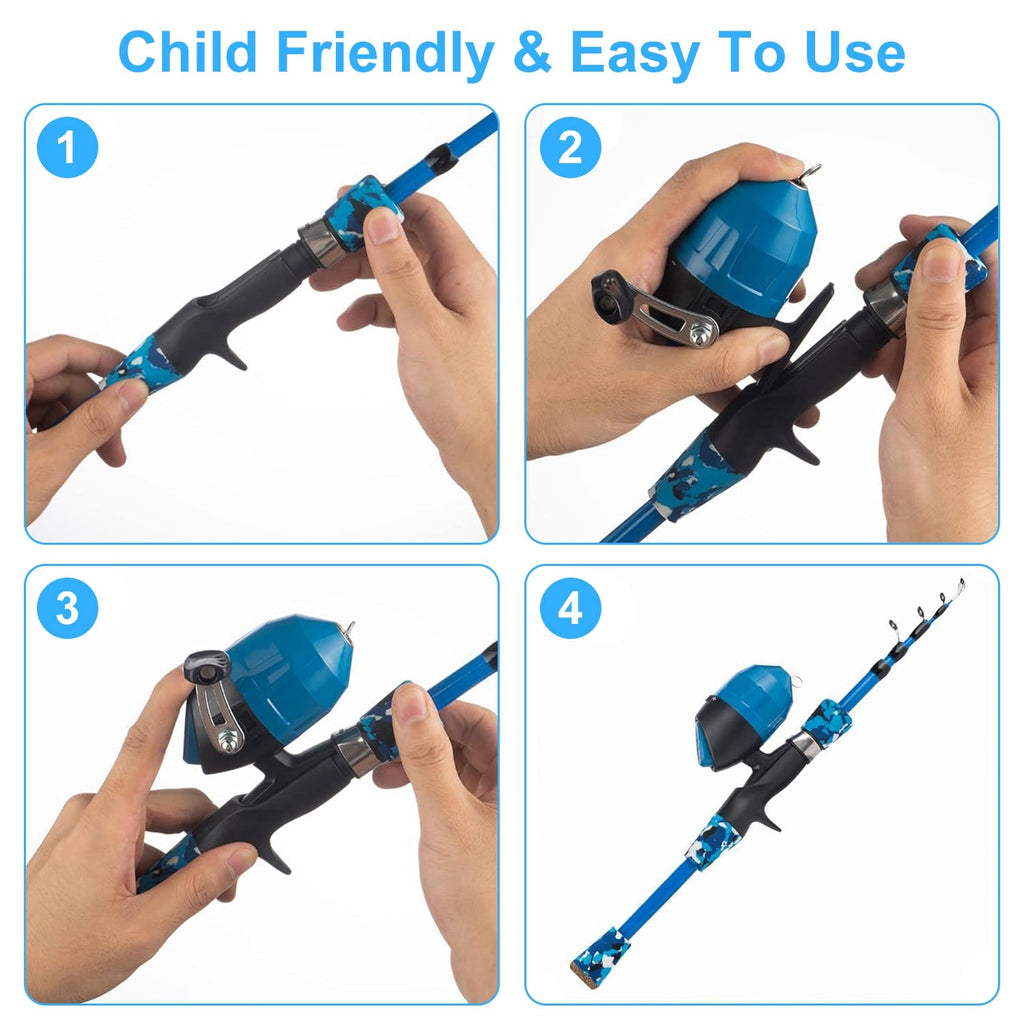 GBruno Kids Fishing Pole Set