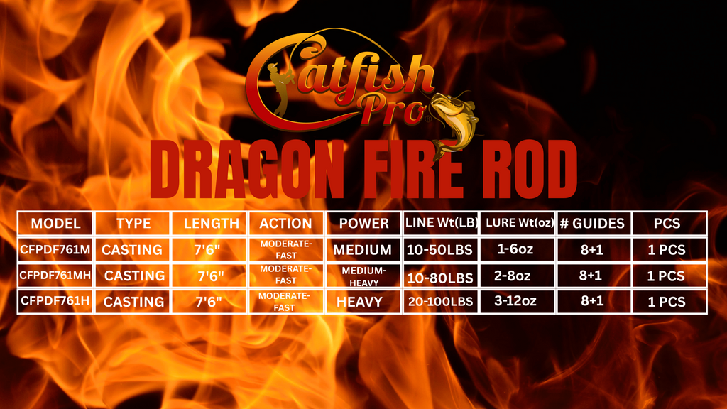 Black Dragon Fire Casting Rod