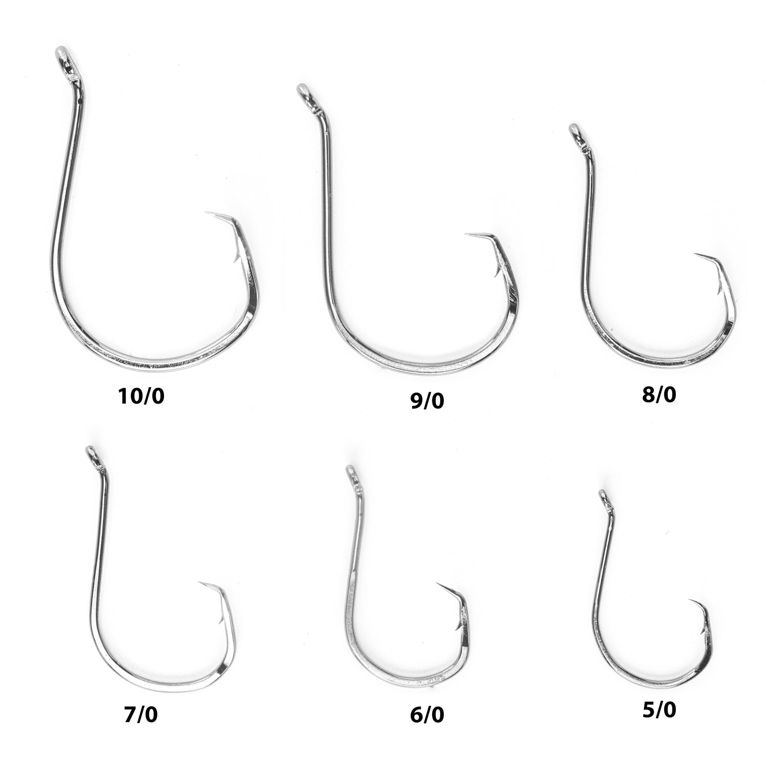 Double Offset Circle Hooks 8/0