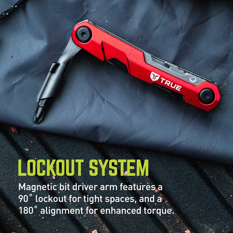 TRUE TRU-MTL-1007 Titanium Block Multitool