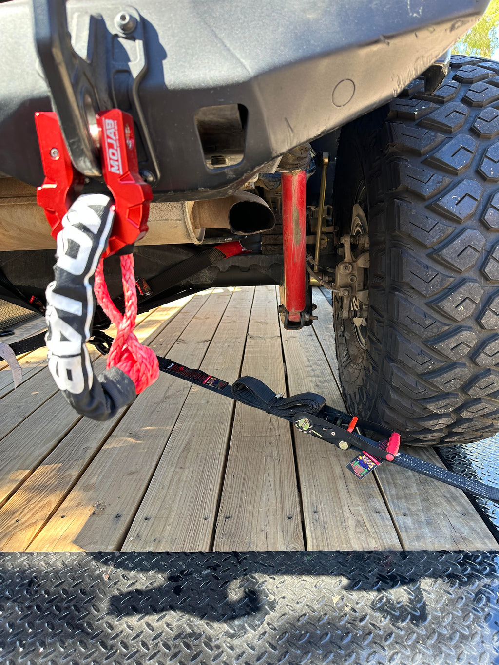 Soft Shackle 3/8'' x 22” with sleeve and bag (Set of 2 Shackles) (Lifetime Warranty)